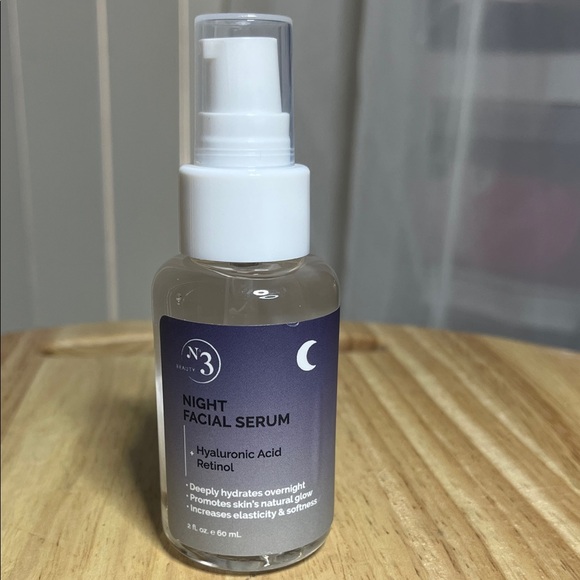 Night Facial Serum - White and Purple - Picture 1 of 6